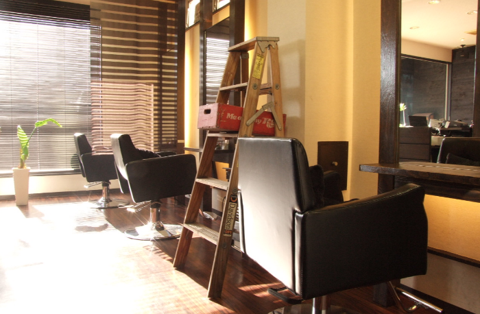 札幌東区環状通東美容室 ヘアメイクハートシェイプドボックス店内1