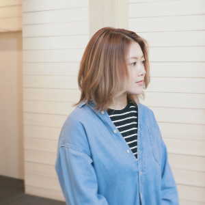 白髪活かしアフター